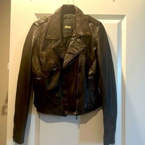 Trafaluc by Zara Leather Biker Jacket